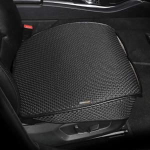 Auto Newer Breathable Universal Four Seasons Car Seat Covers, Luxury Car Seat Cushion,Protectors for Front Seat Bottoms,Compatible with 95% Vehicles(Black,1PCS)