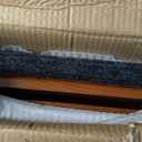 Adjustable Dog Ramp for Bed - Foldable Wooden Ramp for Dogs to Get on Bed, Couch, or Car - Ideal for Small, Medium, and Large Breeds (Walnut Wood with Grey Carpet)