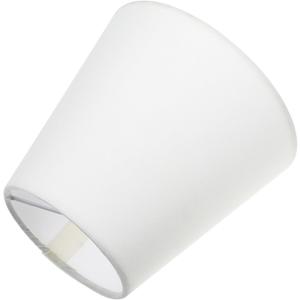 Kichvoe Small Lamp Shade Cloth Lampshade Mini Small White Barrel Lamp Shades Clip On Bulb Lamp Covers for Table Floor Pendant Lamp (Beige)