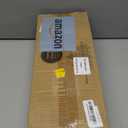 RICHER HOUSE Floating Shelves Set of 3, Farmhouse Bathroom Wall Mounted Shelves with Invisible Brackets Over Toilet, Wall Shelves for Bathroom Bedroom, Living Room, Kitchen - Rustic White (2+1)