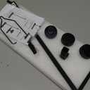 Reptile Lamp Stand, Adjustable 16-31 Inch Domes Heat Lamp Metal Bracket Floor Light Holder for Reptile Terrarium Lighting Heating Light and Dome lampshade, Large