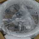 20'' Dianeshia Flush Mount Dimmable Ceiling Fan with LED Lights