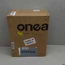 Oneach Farmhouse Floor Lamps for Living Room, Boho Floor Lamp for Bedroom with Foot Switch, Rattan Floor Lamp for Reading with Hand-Woven Shade, Antique White Metal Base & Pole (62'')