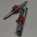 Aluminum Front Rear Complete Axle Set with Enhanced Axle Shaft for Axial SCX10 RC4WD D90 1/10 RC Crawler Upgrade Parts (Titanium Front+Rear)