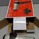 REVLON Turbo Hair Dryer | 1875 Watts of Maximum Shine, Fast Dry (Silver) (4.05x11.15x9.25 Inch (Pack of 1), Grey)