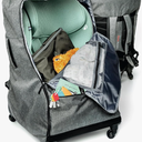 Car Seat Travel Bag With Wheels - 3 In 1 Padded Carseat Carrier Backpack With Extra Storage To Cover All Your Toddler Airplane Travel Essentials - Baby Car Seat Bags For Air Travel