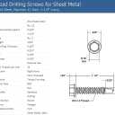 #12 x 1-1/4'' Hex Washer Head Self-Drilling Tek Screw Zinc Plated Steel for Attaches Sheet Metal Steel or Steel to Metal - Box of 100