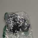 16Ft 100LEDs Christmas Lights Battery-Powered,Mimi Globe Lights 8 Modes,Indoor Outdoor Cluster String Lights for Bedroom Party Wedding Garden Christmas Tree Deco(Warm White)