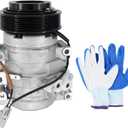 A/C Compressor with Clutch Pulley Assembly for Toyota 4Runner 4.0L 2003-2009, FJ Cruiser 4.0L 2007-2009 10S17C