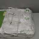 Ultra Soft Full Size Mattress Topper - Viscose Made from Bamboo Pillow Top Mattress Pad for Back Pain Relief - Naturally Cooling for Hot Sleepers, Green