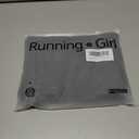 RUNNING GIRL Womens Ribbed V Crossover High Waist Yoga Pants Flare Leggings for Women with Side Pockets Size L