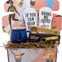 The Father Box-Gift Set for Fathers-Packed with Fun Gifts for Dad. Valentine Gift Basket for Dad, Husband, father in Law.