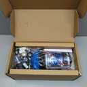 Bootee 12V RV Water Pump, 7.0 GPM 75PSI Automatic Pressure Switch, Self-Priming Fresh Water Pump for RV Marine Camping, 12 Volt DC Water Transfer Pump with Thermal Protection