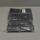 Woanger 500 Pcs Black Organza Bags Bulk 3 x 4 Inch Small Drawstring Mesh Gift Bags Sheer Jewelry Pouches Sachet Candy Pouch for Wedding Favor Holiday Festival Birthday Party Shower