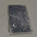 HOUYITOU 6PCS 3.11 x 1.57 inch Black Flat Mending Plate, Metal Bracket with Holes, Straight Steel Brace Fixing Joining Plate for Wood with 36PCS Screws