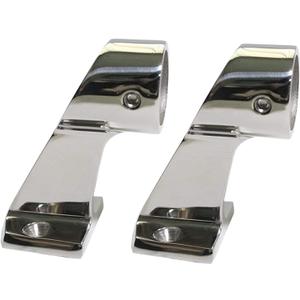 NRC&XRC Marine Boat Yacht Heavy Dudy 316 SS High Leg Hand Rail 60 Degree Center Stanchion for Pipe 7/8 Inch (22mm) or1(25mm)