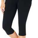 Woman Within Plus Size Stretch Cotton Capri Legging, Medium