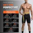 Shock Doctor Compression Shorts with Protective Bio-Flex Cup, Moisture Wicking Vented Protection - Adult, M