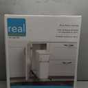 Knape & Vogt RS-PSW9-1-20-W 17 in. H x 8 in. W x D Steel in-Cabinet 20 Qt. Single White Pull Out Trash Can