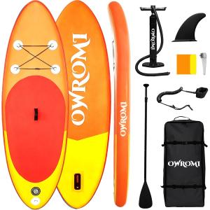 Kids Stand Up Paddle Board with Inflatable SUP Accessories, Non-Slip Comfort Deck Inflatable Paddle Board for Kid, Durable, Lightweight Fin for Youth & Kids