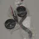 Black Iron Candelabra Candle Holder: Metal Centerpiece Decor - 5 Arm Candle Holder Stand for Pillar Candles (17 inch)