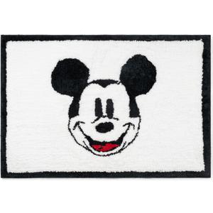 Jay Franco Disney Mickey Mouse Kids Bath Rug - Soft, Non-Slip, Machine Washable, White Bathroom Mat 20 x 30