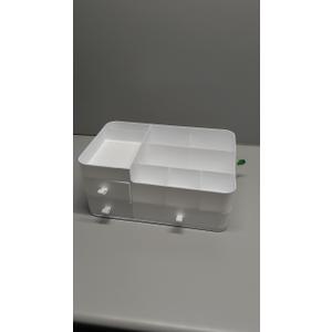 Makeup Organizer Tween Girls Gifts,Large Capacity Bathroom Organizer and Storage with Drawers Trendy Stuff ,Vanity,Bathroom Countertop,Bedroom Storage for Skincare,Cosmetics,Perfume,Brushes,Eyeshadow (white)