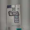 SaharaCase Hybrid-Flex Kickstand MagSafe Compatible Case Cover for Apple iPhone 17 6.1-inch Display (2022) [Shockproof Bumper] Rugged Protection Anti-Slip Grip Slim Fit - Clear