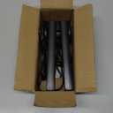 Eightwood WiFi 6E Antenna Tri-Band 2.4GHz 5GHz 6GHz RP-SMA Antenna Magnetic Base for Desktop PC Computer PCI-E 6E Bluetooth Card USB WiFi Adapter Wireless Router