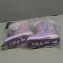 Blikcon Kids Boys Girls Snow Boots Water-resistant Winter Boots - Warm Plush Faux Fur Lined, Side Zipper & Non-Slip Sole (Toddler/Little Kid) Size 9