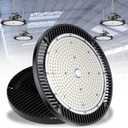 1Pack 200W LED High Bay Lights Super Brightness 150lm/w 5000K AC100-277V IP65 High Bay LED Shop Lights can be Replaced 800W HPS for Warehouse Workshop Gym Garage Barn FCC Listed