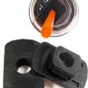 2Pcs Straw Lid Attachment for Yeti Tumbler,Stronghold Lid Straw Hole for 20oz 30oz Yeti Rambler Travel Mug,Accessory forChange your Magslider to Allow A Straw to Insert(Can't Prevent Leakage)