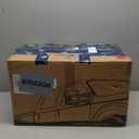 Trail Ridge Towing Mirror Pair Power Heated Amber LED Signal Clearance Light Manual Folding Manual Telescoping Textured Black Finish for 2007-19 Toyota Tundra