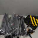 Backdrop Stand 10x7.5ft, Height Adjustable and Width Adjustable Backdrop Stand, Back Drop Stand for Balloon Arch, Photo, Parties