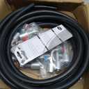 25PCS Air Conditioning Hose and Fitting Kit Includes 3PCS 9.8ft #6#8#10 Standard Barrier AC Hoses, 22PCS #6#8#10 AC Fittings, 12Pcs O-Rings, Universal Compatible with Auto AC Systems R134a