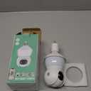 Light Bulb Security Cameras Wireless Outdoor, Lightbulb Security Camera Indoor Outside 2.4G 5GHz WiFi, Motion Detection Alarm, Two Way Talk, Human Detection, Night Vision Light Bulb Camera