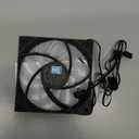 Thermalright TL-H12015B-S CPU ARGB Fan,Computer Case Cooling Quiet, 1900RPM High Speed,15mm Slimline Cooler for CPU Cooling and Chassis,Black, 120mm PC Cooler Fan(TL-H12015B-S)