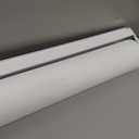 Cordless Blackout Roller Shades Blinds for Windows Free-Stop,Pull Down Room Darkening with Valance,Thermal Insulated Woven Fabric Window Door Blinds for Home,Office,White 52" W x 72" L 