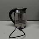 Chefman Electric Kettle with Temperature Control, 5 Presets LED Indicator Lights, Removable Tea Infuser, Glass Tea Kettle & Hot Water Boiler, 360 Swivel Base, BPA Free, Stainless Steel, 1.8 Liters