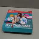 Jasonwell Inflatable Pool Float Adult - Pool Floaties Lounger Floats Floating Chair Raft with Adjustable Backrest Cup Holders Water Floaty Lake Lounge Tanning Floats Beach Party Toys for Adults, Beige