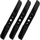 PetMigo 54 inch Deck Mower Blade 942-05056A 942-05056 for MTD T8400 Cub Cadet RZT Troy Bilt TB2454 Super Bronco, Mustang XP 3 Pack