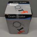 33 Feet Drain Snake Auger, Plumbing Snake Drain Hair Clog Removal Tool, Sink Unclogger Drain, Heavy Duty Toilet Snake Auger, Cleaner Tool for Bathroom Kitchen Tub Shower Drain Clog Remover with Gloves