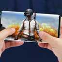 Cover for Infinix Note 50 4G Case,Anti Fingerprint TPU Soft Shellfor Infinix Note 50 4G Tempered Glass Screen Protector [1 Pack] Black