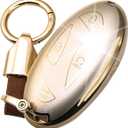 for Hyundai Key Fob Cover, 5-Button, with Keychain Compatible with Elantra(2023-2025), Sonata(2024-2025), Ioniq 6(2022-2025), Santa Fe(2024-2025), Tucson(2024-2025), Kona(2023-2024)