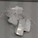 Mauproy 2x2x2 Inches Clear Favor Boxes, 100 Pack Small Plastic Gift Boxes with Ribbons for Macaroons Treats Candies Wedding Baby Shower Birthday Christmas Party Favors