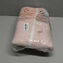 CLHMILY&Z 60L Laundry Basket Round Storage Rope Basket - 15x20.5 Inches - Pink Hamper in Bedreoom and Cute Storage Bin for Blankets, Toys, and Nursery Essentials