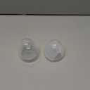 ABOOFAN Baby Bottle Caps Replacement Set Leak-Proof Milk Bottle Lids with Reusable Covers Clear Plastic Feeding Dome Caps for Wide Mouth Baby Bottles Pack of 4