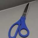 Blue Ribbon Cutting Ceremony Kit  Giant Scisors Prop Blue 25 Inch Gigantic Scissors For Grand Opening Ribbon And Scissors 25'' For Ceremonies & Special Events Grand Opening Supplies