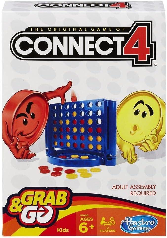 Hasbro Gaming Connect 4 Grab and Go Game (Original Version)