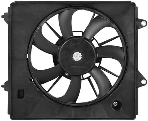 SCITOO 611480 621375 Cooling Fan Assembly Compatible for 2015-2020 for Honda for Fit 1.5L